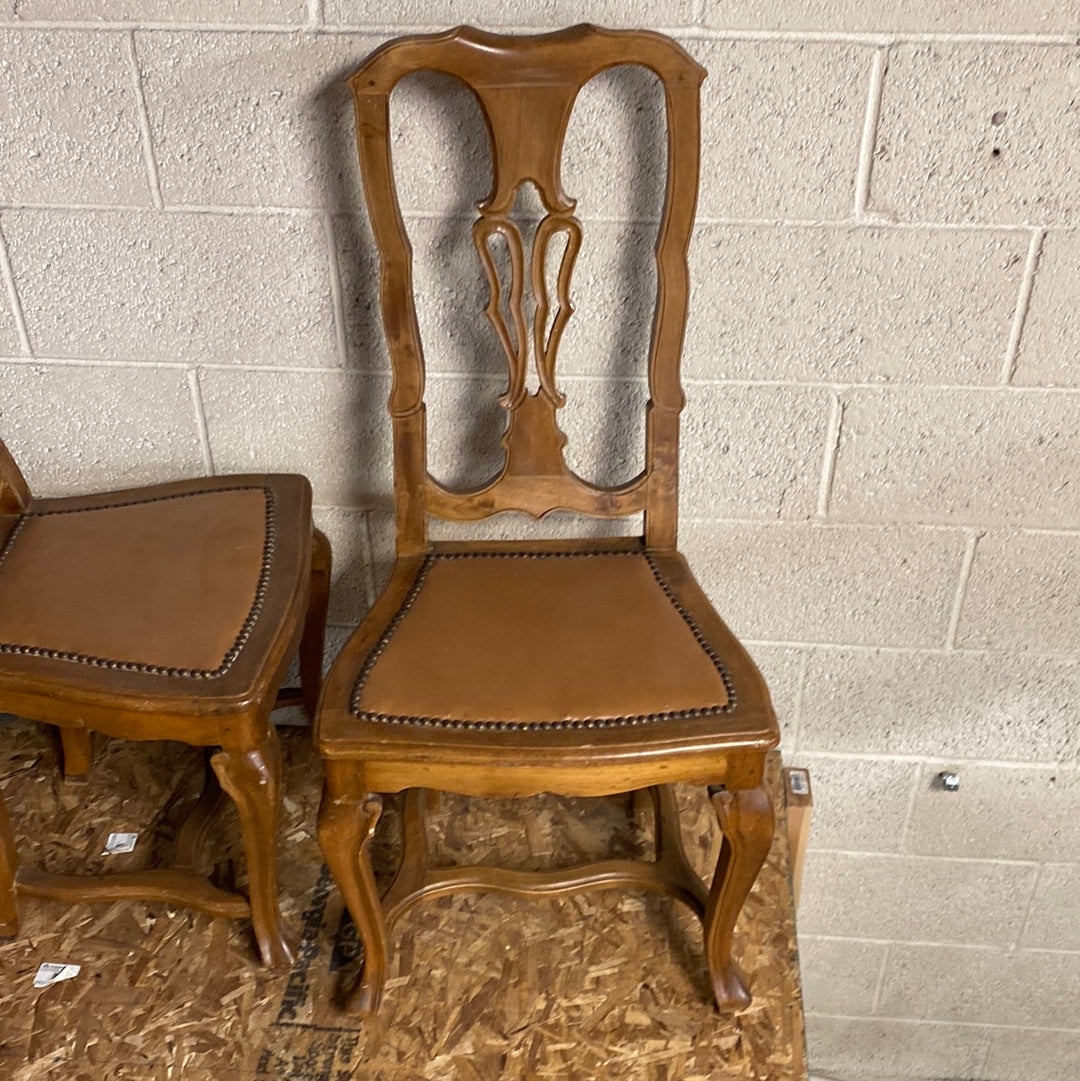 Carved Antique Wooden Dining Chair