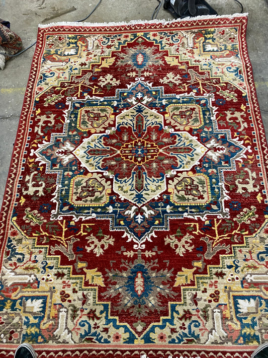 Red 5x7 Area Rug