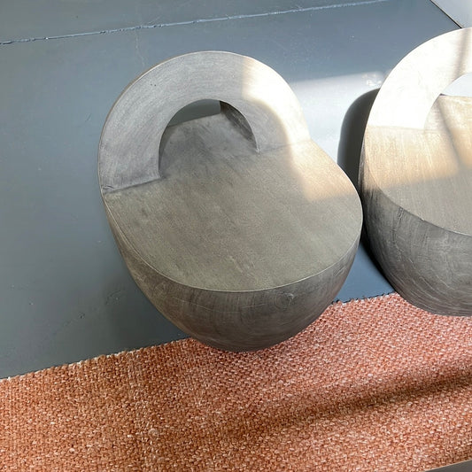 Wood Carved Stools
