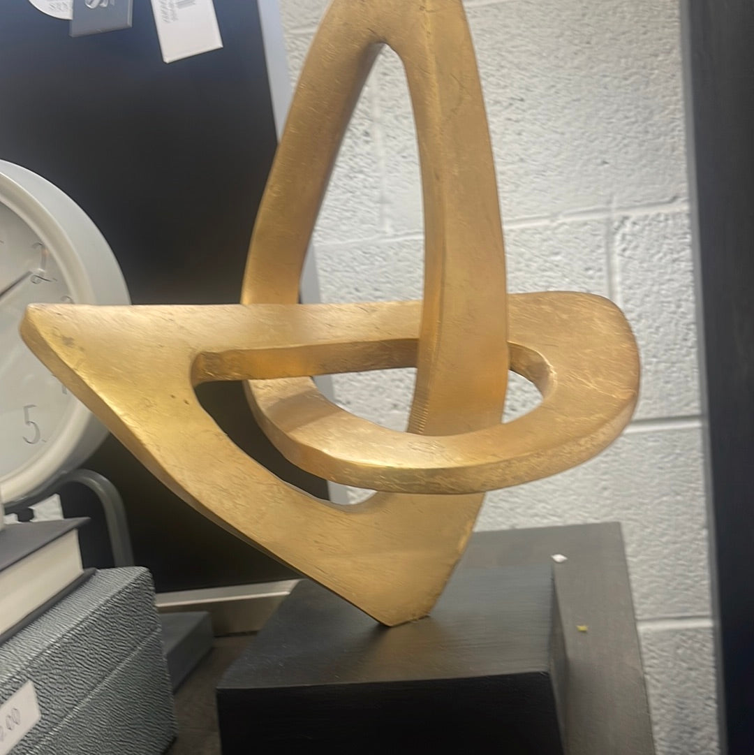 Gold sculpture