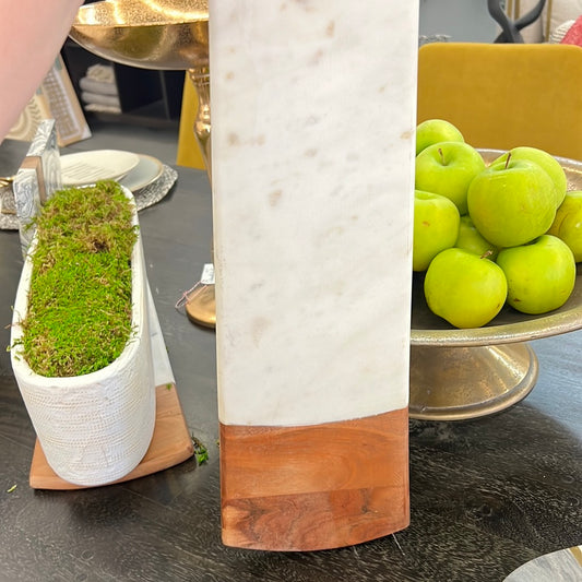 Wood/Marble Thin Tray