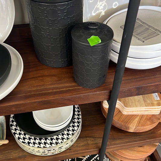 Small black container