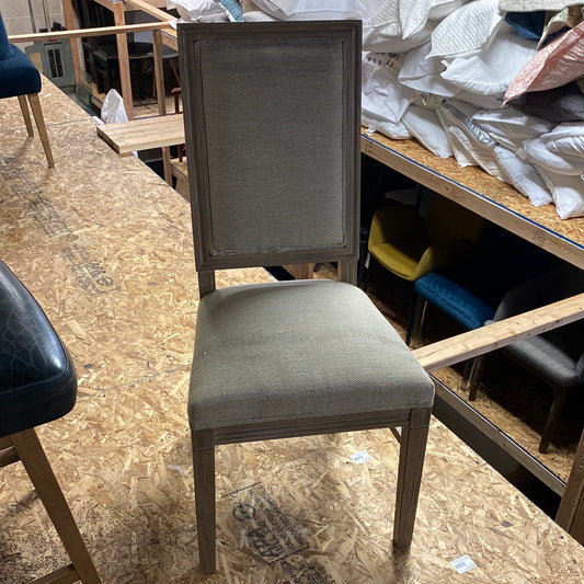 Tan Upholstered Dining Chair