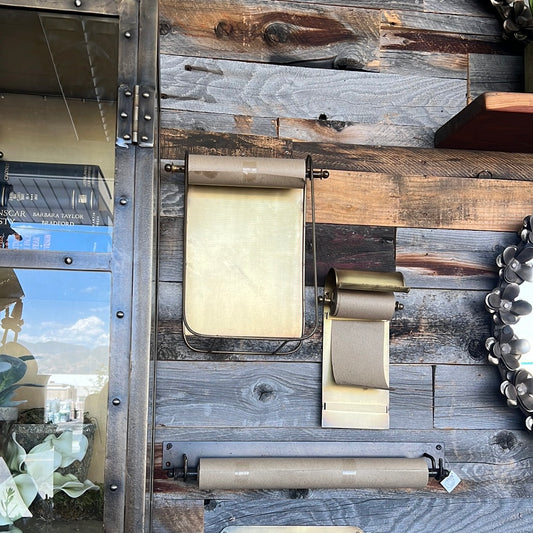 Large scroll wall art