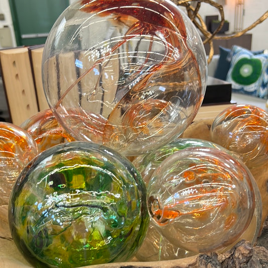 Blown Glass Balls Sm