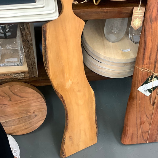 Unique shape charcuterie board