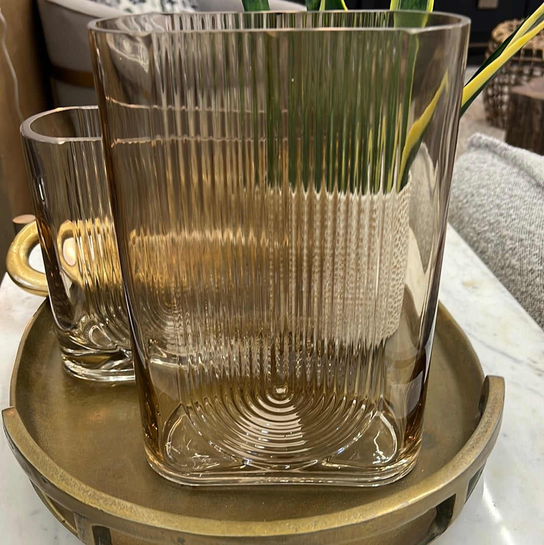 Glass Rainbow Vase LG