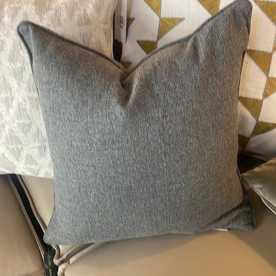 Gray pillow