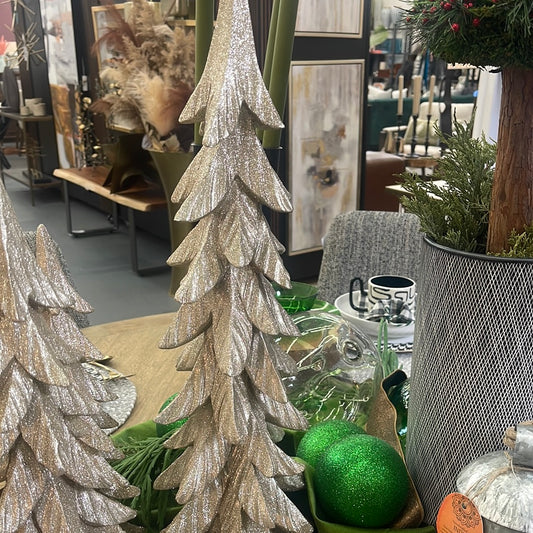 Large sparkly tree