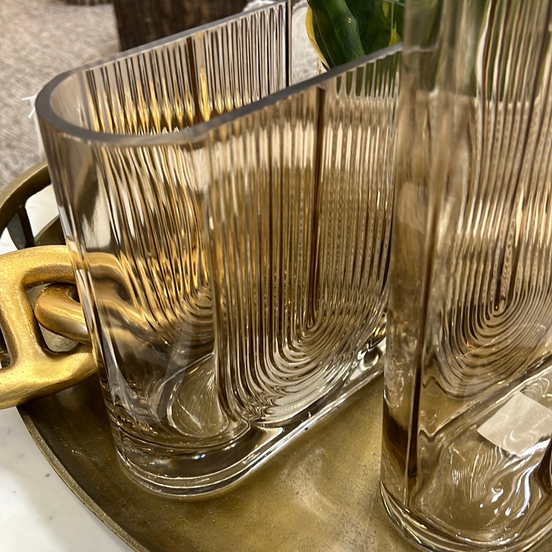 Glass Rainbow Vase SM