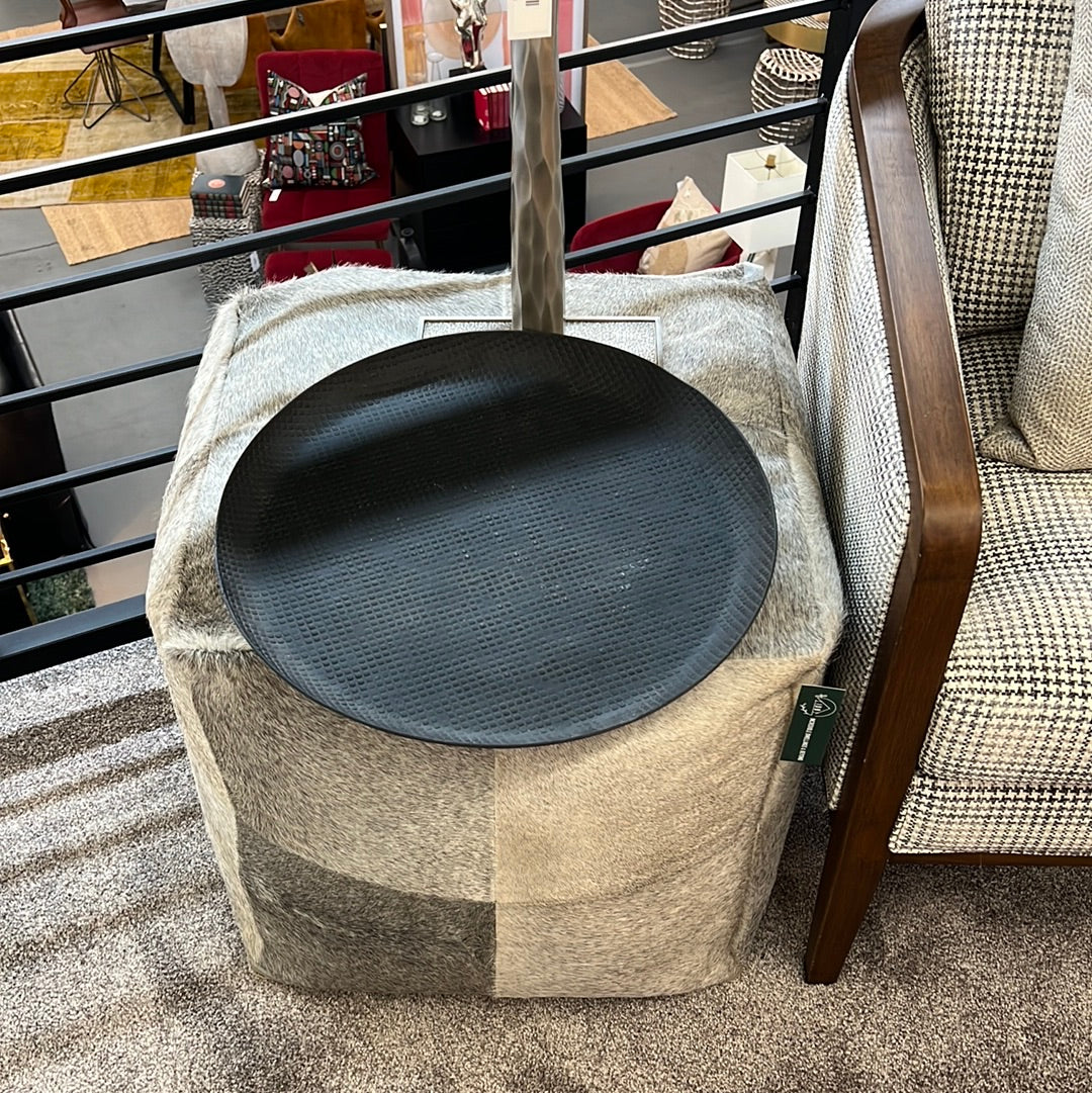 Black snake skin platter