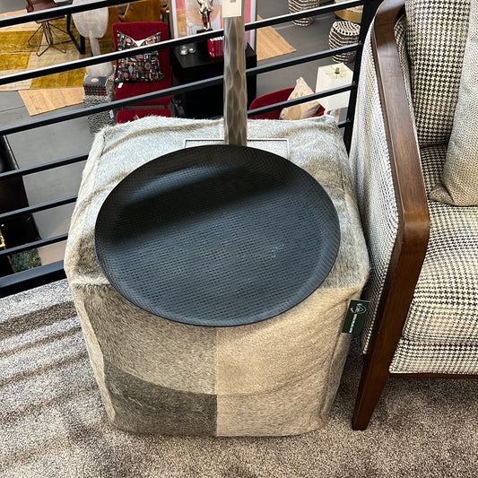 Black snake skin platter