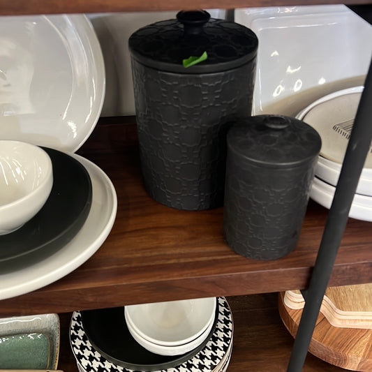Large black container