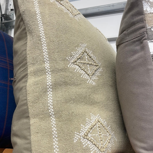 Tan pillow