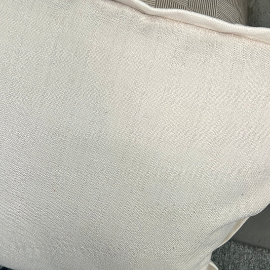 Cream pillow