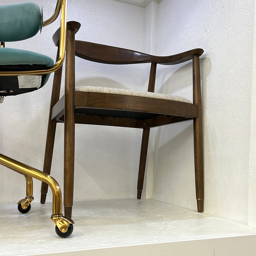 Curve wood dining chair