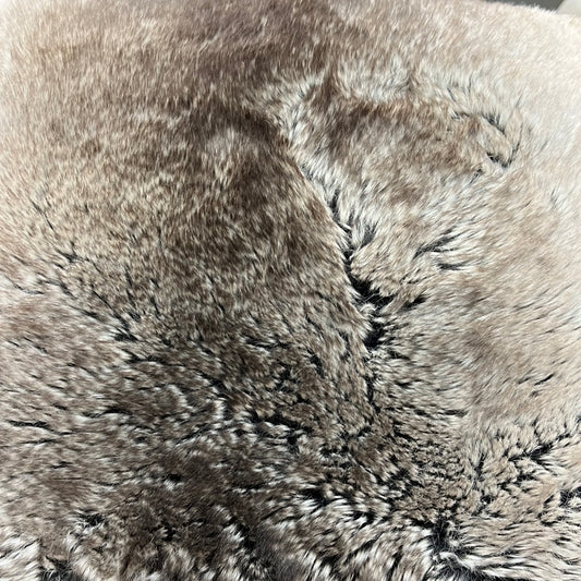 Faux Fur Throw Pillow