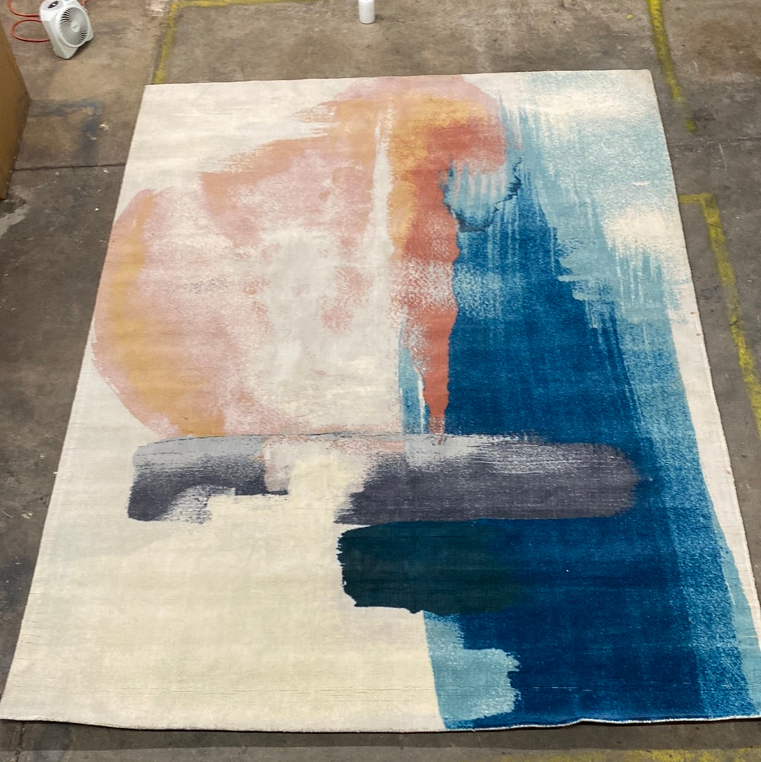 Large Bright 9x12 Area Rug