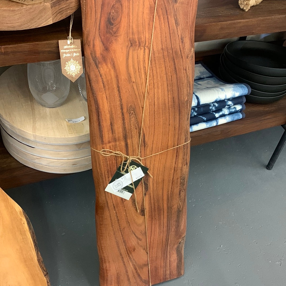 Red oak charcuterie board