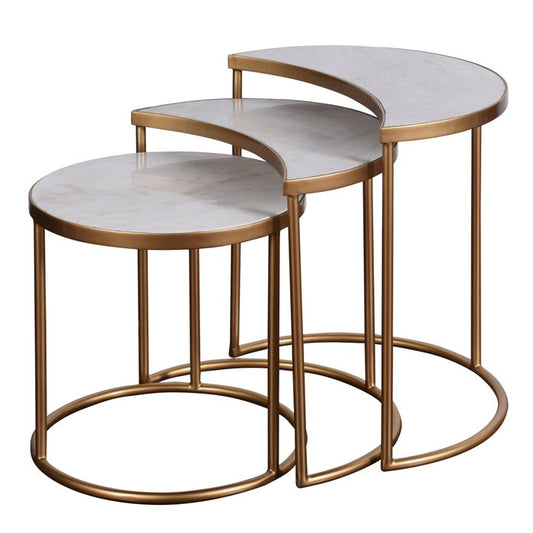 Moon Shaped Nesting Tables